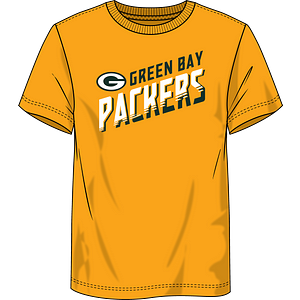 Green Bay Packers - Iconic Cotton Stealth Transition T-Shirt