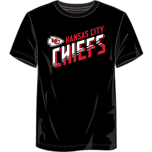 Kansas City Chiefs - Iconic Cotton Stealth Transition T-Shirt