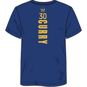 Golden State Warriors - Stephen Curry #30 Royal T-Shirt