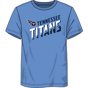 Tennessee Titans - Iconic Cotton Stealth Transition T-Shirt