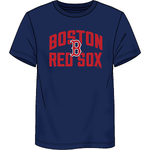 Boston Red Sox - Iconic Cotton #1 Dad Athletic Navy T-Shirt