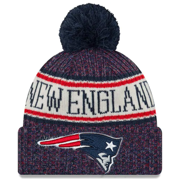 New England Patriots New Era Sideline Cold Weather Official Sport Knit Hat