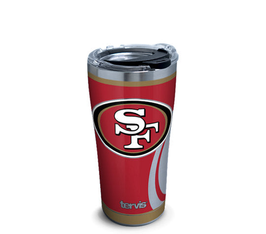 San Francisco 49ers - Rush Stainless Steel Wide Mouth Bottle with Deluxe Spout Lid