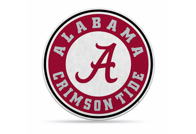 Alabama University Crimson Tide - Shape Cut Primary Logo Pennant with Header Card