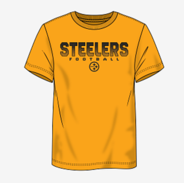 Pittsburgh Steelers - Men's Iconic Cotton Secondary Utility Player T-Shirt
