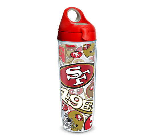 San Francisco 49ers - All Over Wrap with Travel Lid