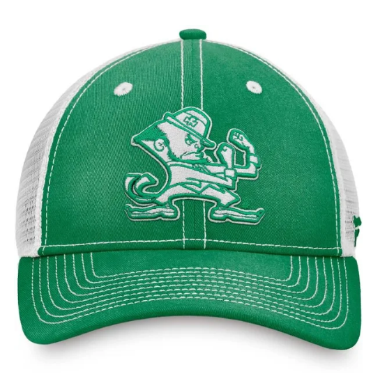 Notre Dame Fighting Irish - NCAA Men's Green Trucker Hat