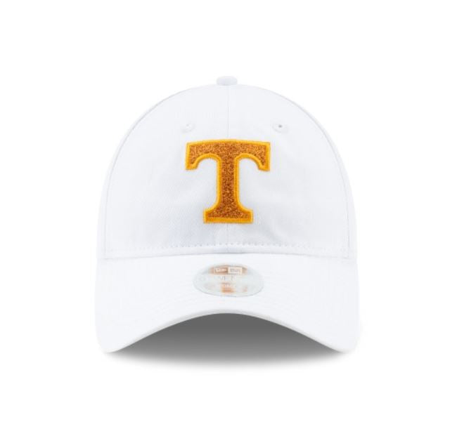 Tennessee Volunteers - Glisten Logo White Women's Hat, New Era