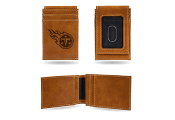 Tennessee Titans Laser Engraved Front Pocket Wallet