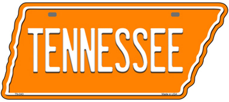 Tennessee Volunteers - Novelty Metal Tennessee License Plate Tag