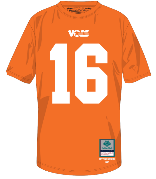 Tennessee Volunteers - Peyton Manning Name & Number T-Shirt