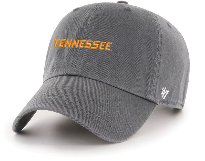 Tennessee Volunteers - Grey Script Clean Up Adjustable Hat, 47 Brand