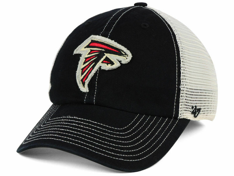 Atlanta Falcons - Trawler Clean Up Adjustable Black Hat, 47 Brand