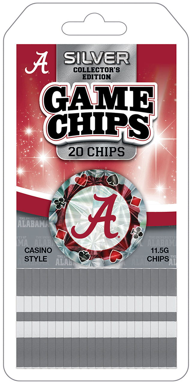 Alabama Crimson Tide - 20 Piece Game Chips