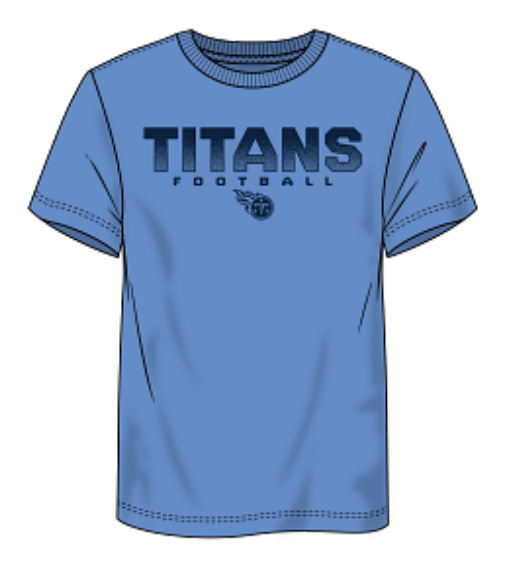 Tennessee Titans - Men's Iconic Cotton Secondary Utility Player T-Shirt