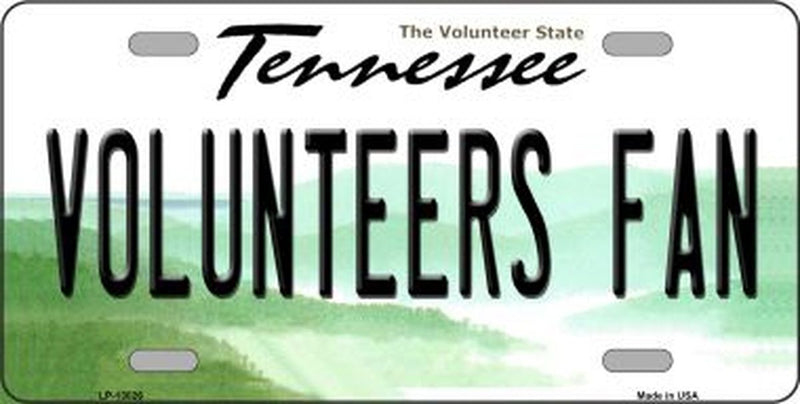 Tennessee Volunteers - Novelty Wholesale Metal License Plate
