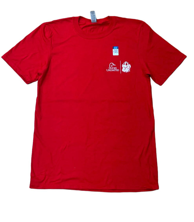 Georgia Bulldogs - Ducks Unlimited Athletic Red T-Shirt