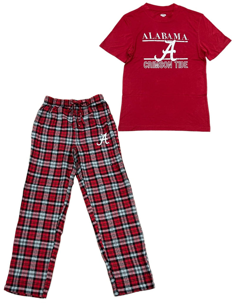 Alabama Crimson Tide - Badge Men's Top & Pant Pajama Set