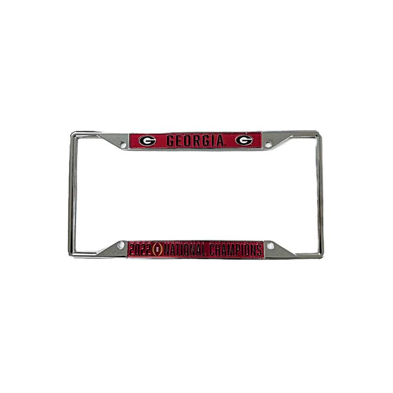 Georgia Bulldogs - National Champion Metal License Plate Frame