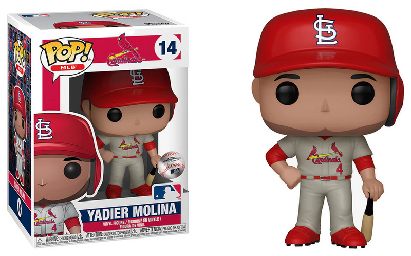 Funko POP! MLB: St. Louis Cardinals - Yadier Molina (New Jersey)