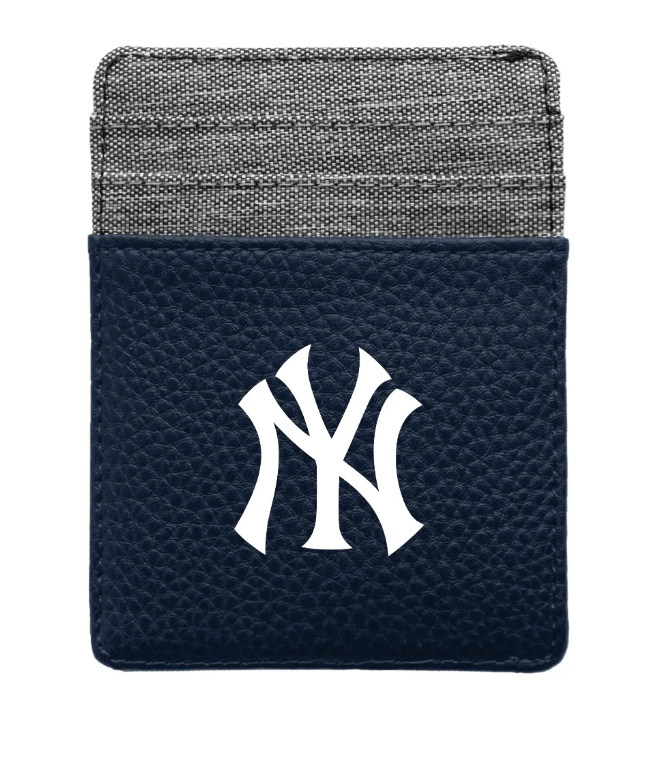 New York Yankees - Pebble Front Pocket Wallet