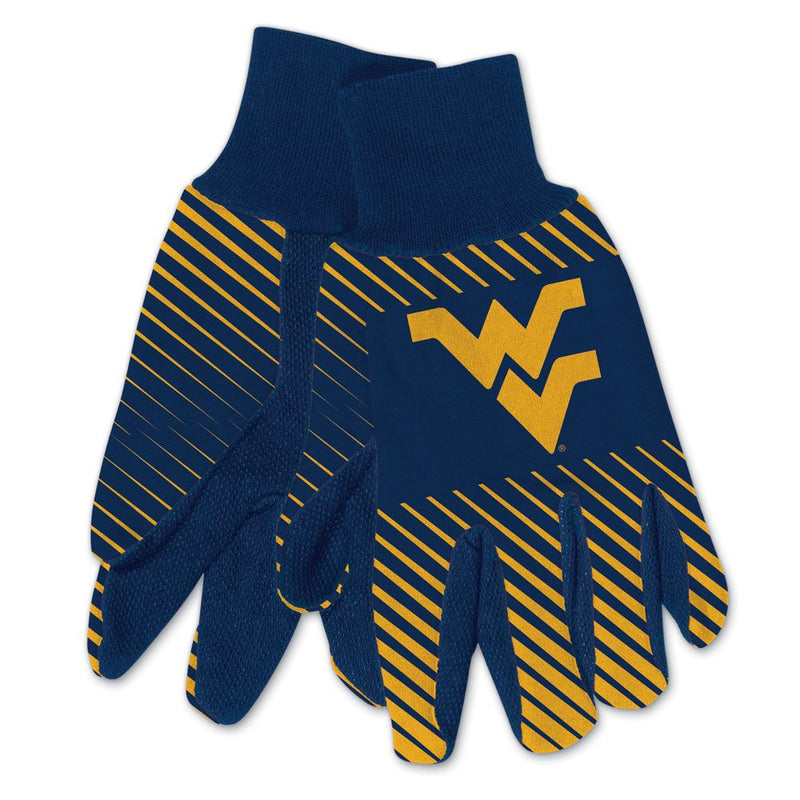 West Virginia Mountaineers - Adult Two-Tone Gloves
