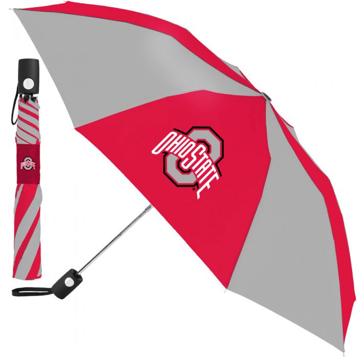 Ohio State Buckeyes - 2nd Design Auto Folding Umbrella