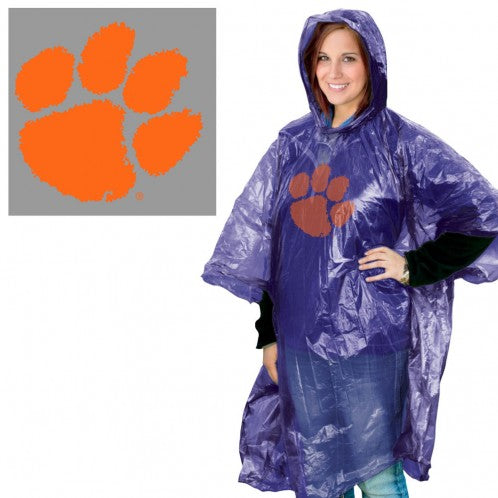 Clemson University Rain Poncho