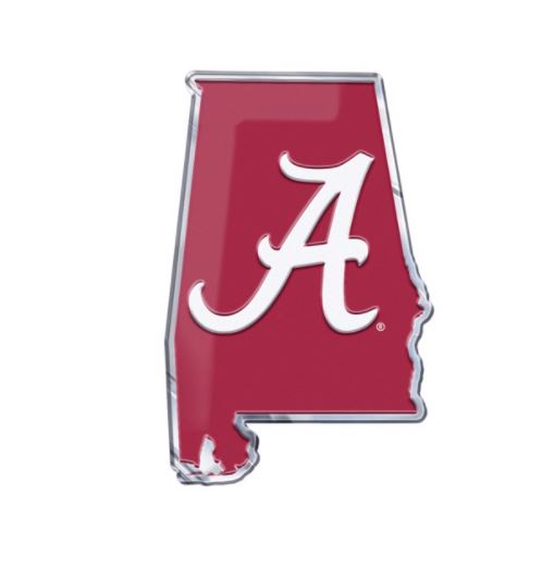 Alabama Crimson Tide - Embossed State Emblem