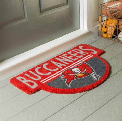 Tampa Bay Buccaneers - Shaped Coir Punch Mat