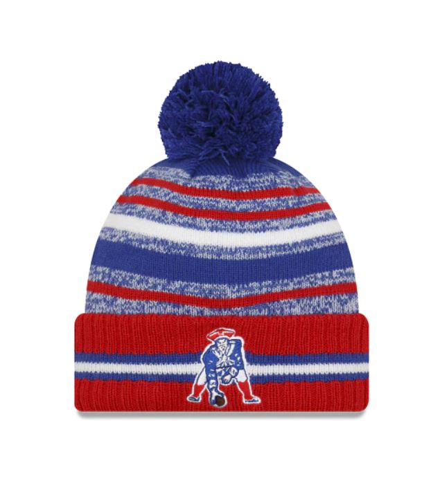 New England Patriots - NFL Patch Knit Hat, New Era