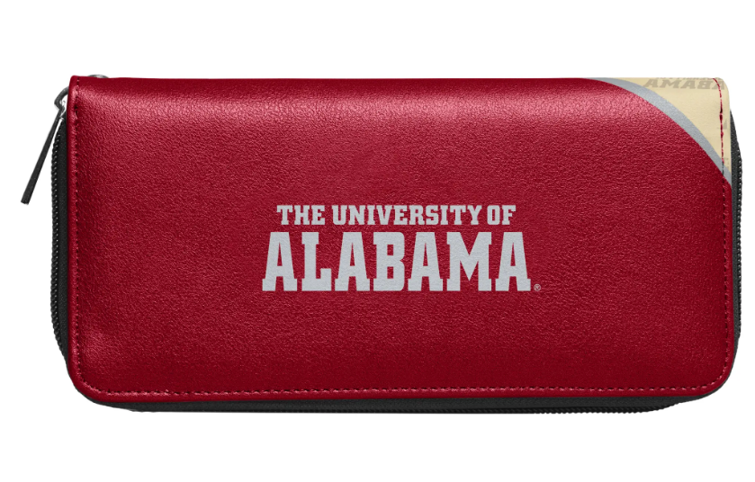 Alabama Crimson Tide - Curve Zip Organizer Wallet