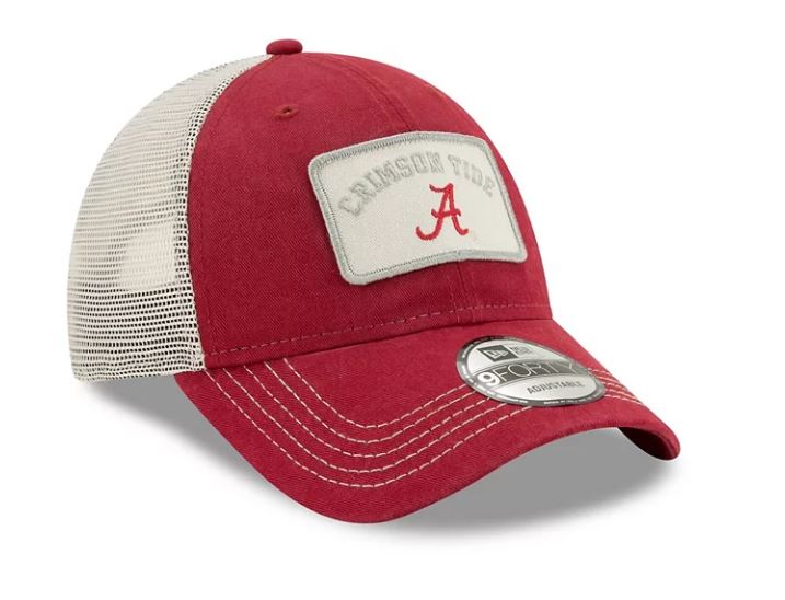 Alabama Crimson Tide - Patch Trucker 9Forty Adjustable Snapback Hat, 47 Brand