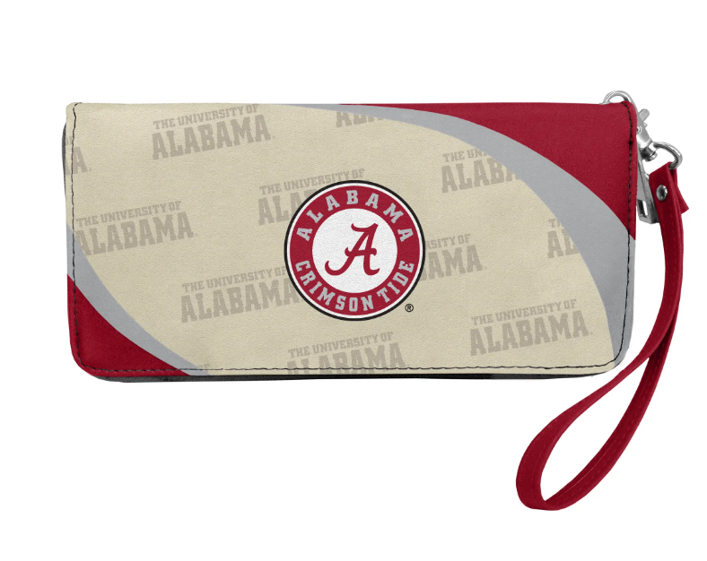 Alabama Crimson Tide - Curve Zip Organizer Wallet