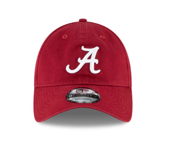Alabama Crimson Tide - 9Twenty Core Classic Red Adjustable Hat, New Era