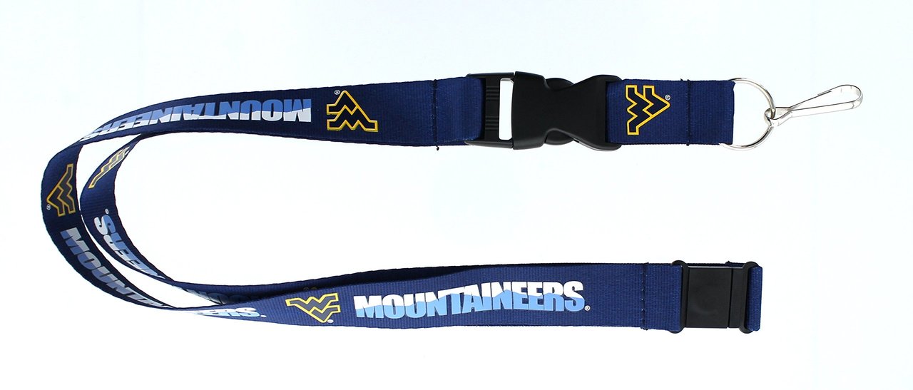 West Virginia Mountaineers Lanyard