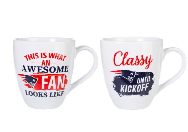 New England Patriots - O'Java Gift Set 17oz Ceramic Cup