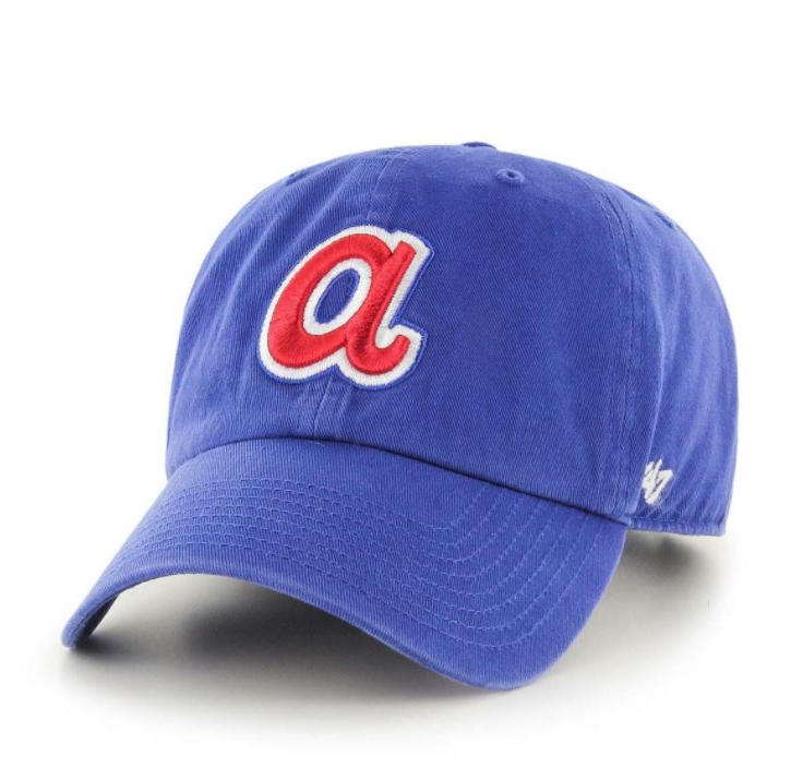 Atlanta Braves - Cooperstown Royal Clean Up All Hat, 47 Brand