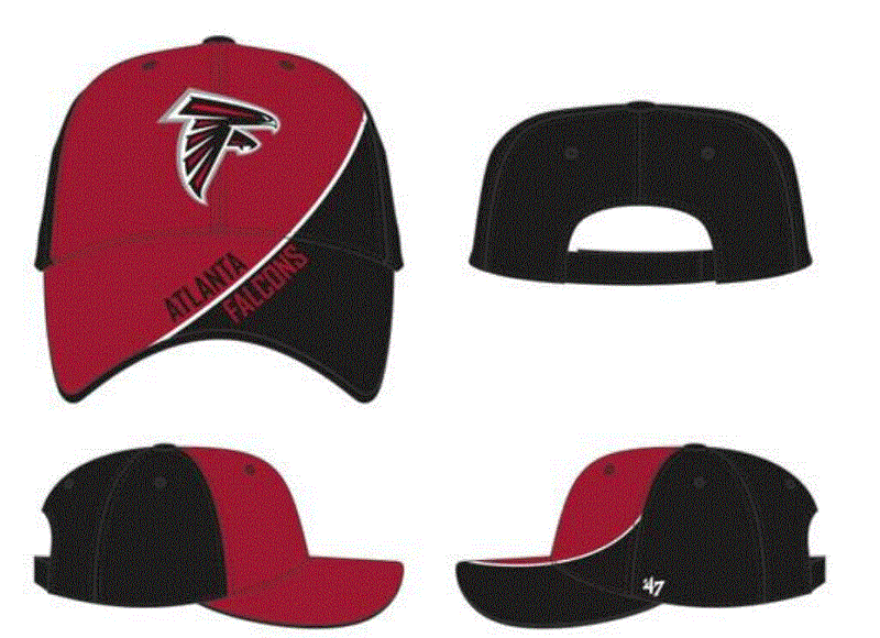 Atlanta Falcons - Black Venture MVP Hat, 47 Brand