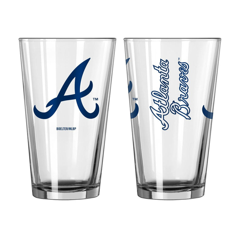 Atlanta Braves - 16oz Gameday Pint Glass