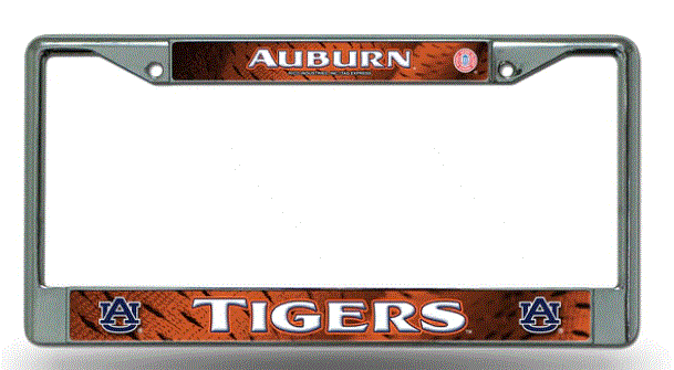 Auburn Tigers - EZ View Chrome Frame