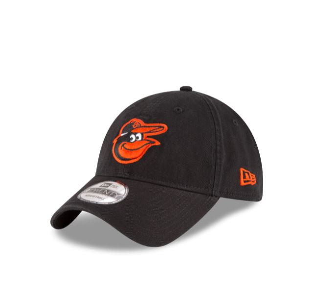 Baltimore Orioles - 9Twenty Black Adjustable Hat, New Era
