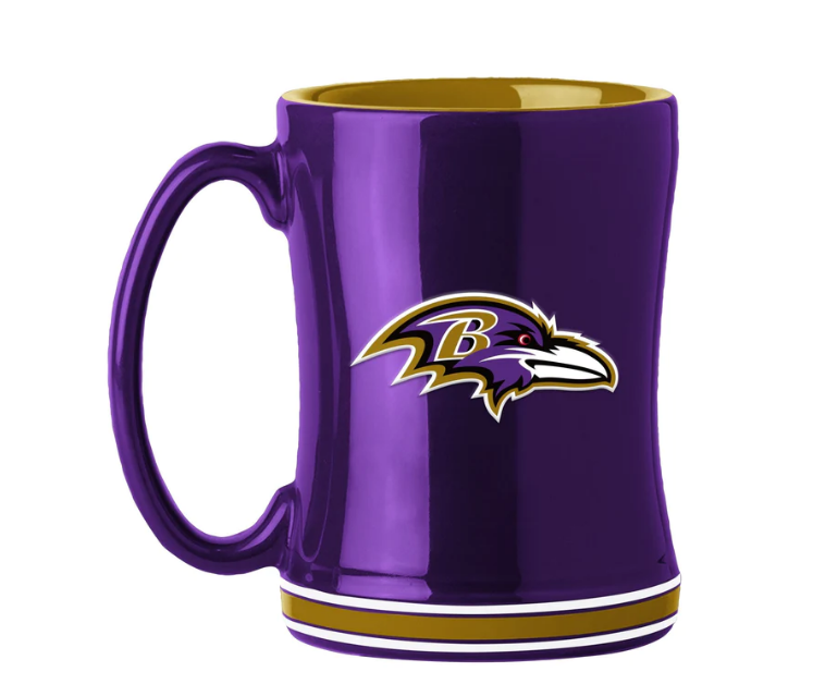 Baltimore Ravens - 14oz Relief Mug