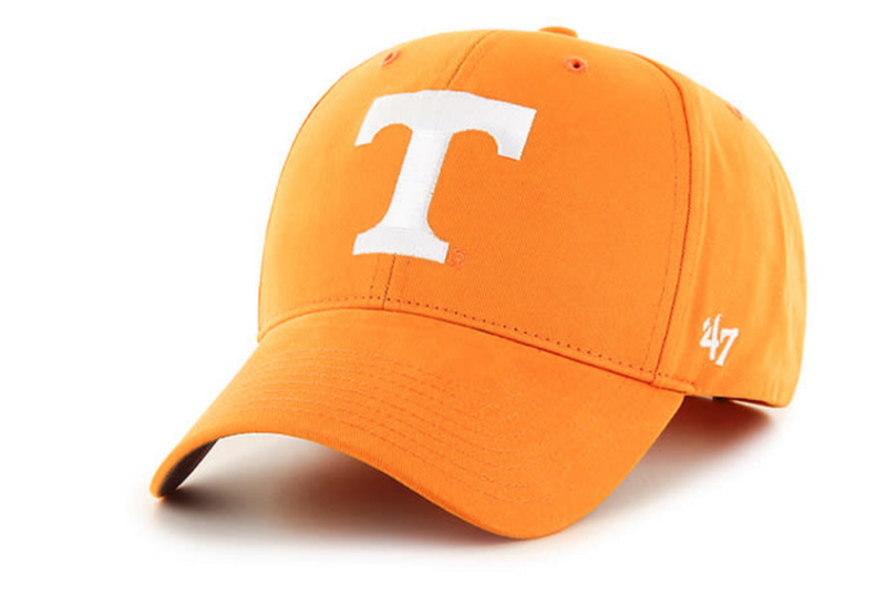 Tennessee Volunteers - Vibrant Orange Basic MVP Hat (TOD), 47 Brand