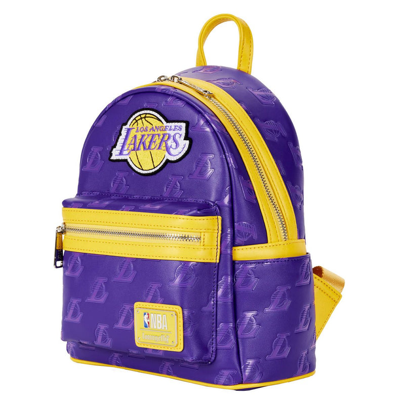 Los Angeles Lakers - NBA Debossed Logo Mini Backpack