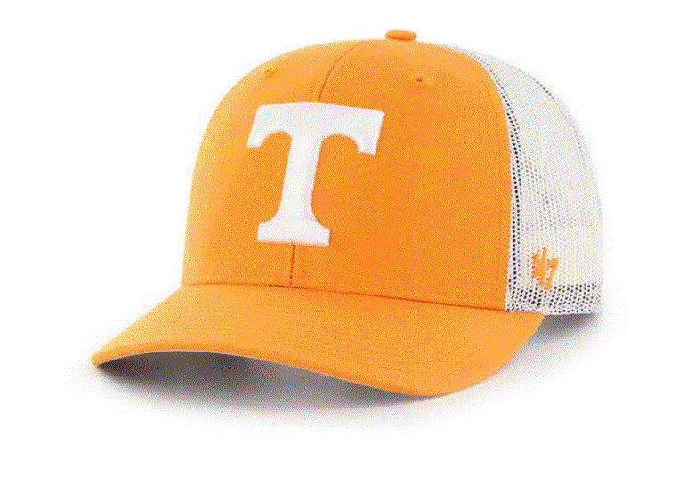 Tennessee Volunteers - Vibrant Orange Trucker Hat, 47 Brand