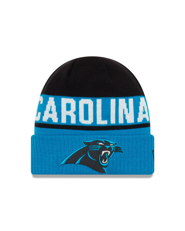 Carolina Panther - Navy Cuffed Knit Hat, New Era