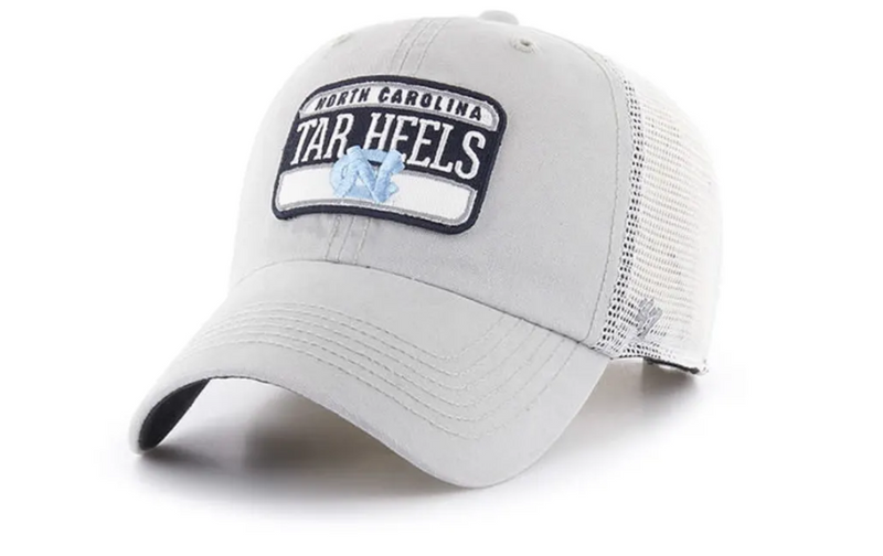 North Carolina Tar Heels Gray Fluid Clean Up Adjustable Hat 