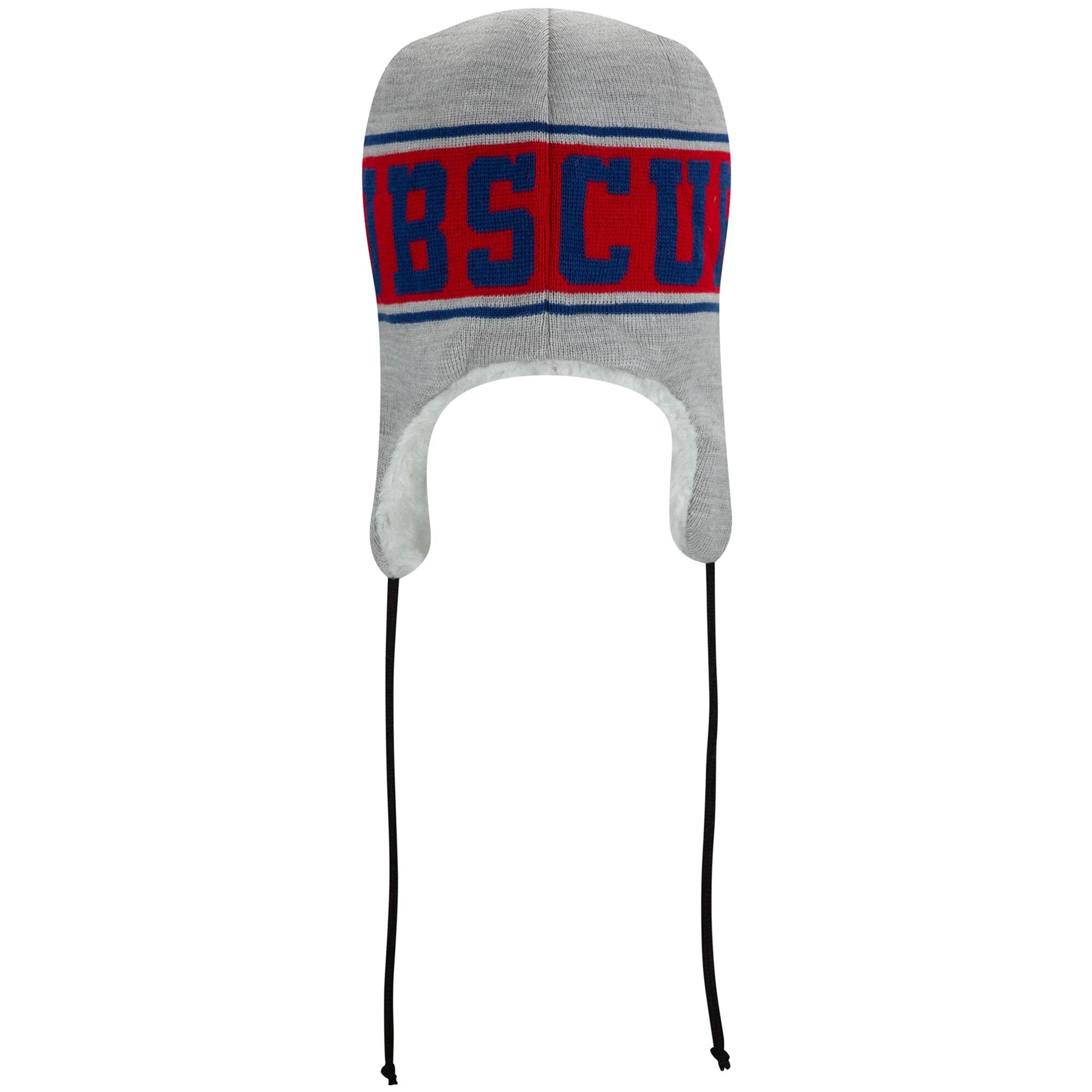 Chicago Cubs Gray Knit Trapper Hat