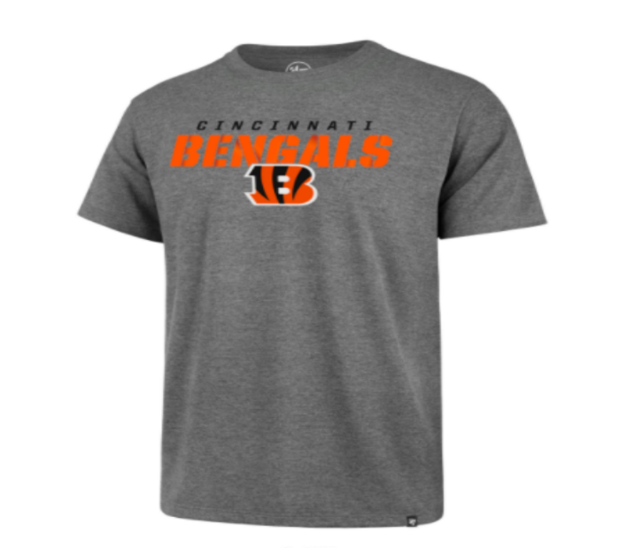 Cincinnati Bengals - Traction Super Rival Slate Grey T-Shirt